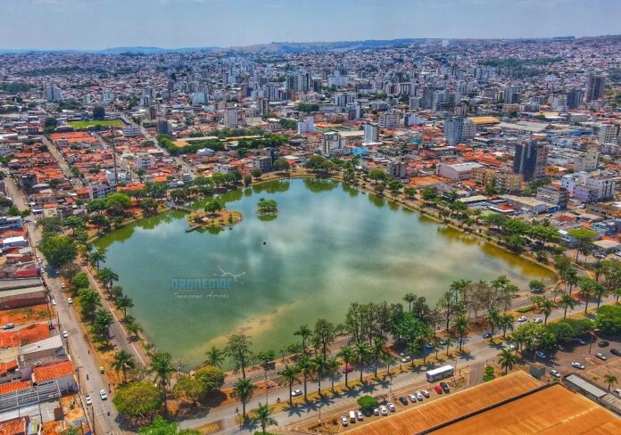 patos de Minas vista superior patos de minas - mg